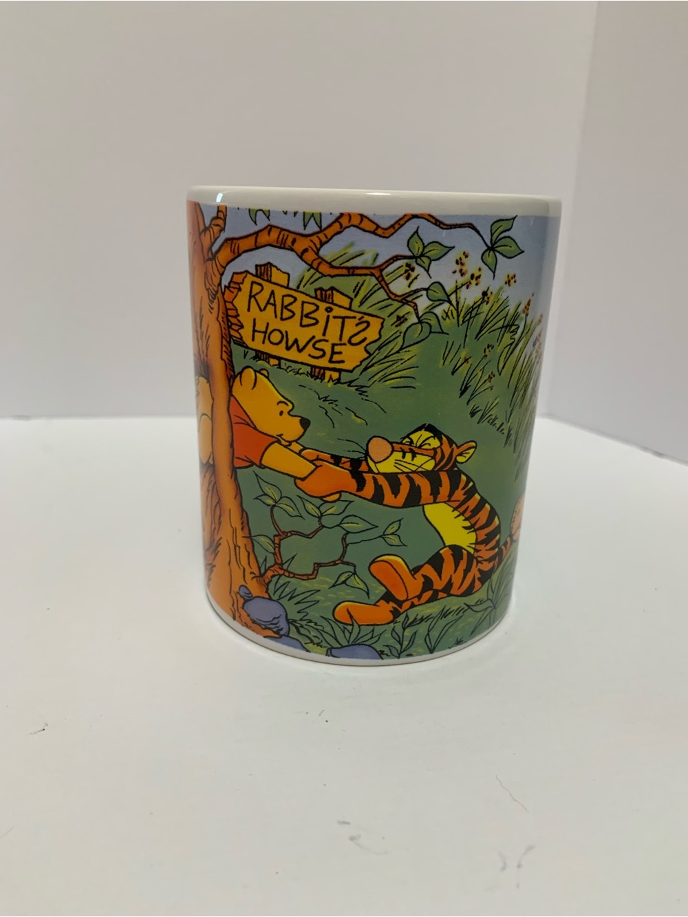 Disney White Ceramic Base with Black Text Marking